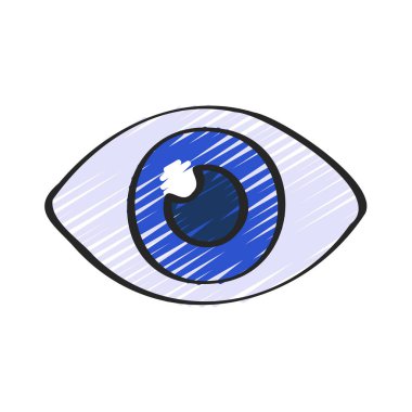 Göz Ağı vektör illüstrasyonuna bak