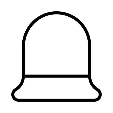 bildirim çanı simgesi, vektör illüstrasyonu basit tasarım