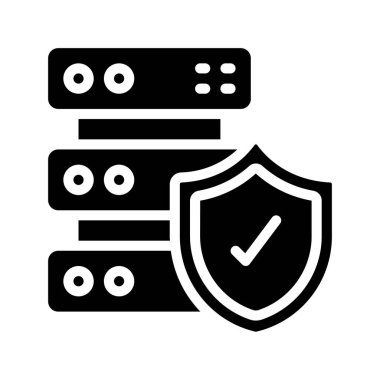 Sunucu Koruma Ağı vektör illüstrasyonuName