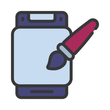 Mobil Uygulama Tasarım simgesi, vektör illüstrasyonu 