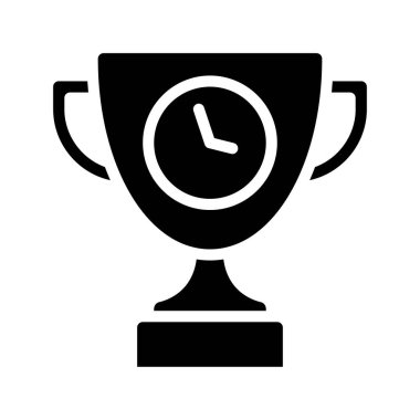 kupa vektör simgesi beyaz üzerinde izole 