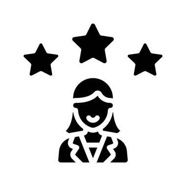 İstemci Memnuniyeti Web simgesi vektör illüstrasyonu