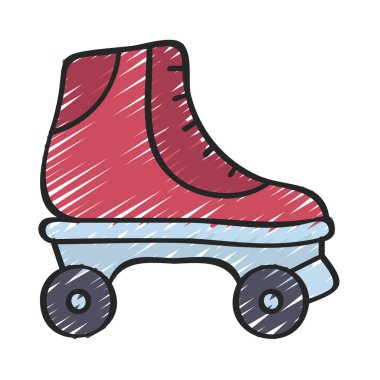 Paten web simgesi vektör illüstrasyonu