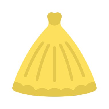  Balo Önlüğü Web ikonu vektör çizimi