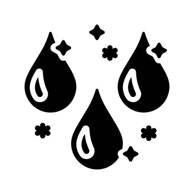 Temiz Kan Web ikonu vektör çizimi