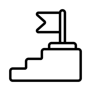 Kariyer Geliştirme web simgesi vektör çizimi