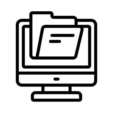 Dizin Uygulaması simgesi, vektör illüstrasyonu 