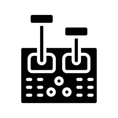  Uçuş Denetim Ağ ikonu vektör illüstrasyonuna yapışır