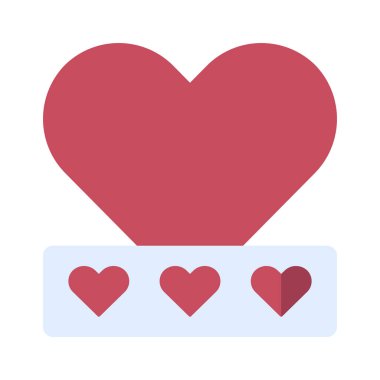 Web simgesi vektör illüstrasyonunda yaşar