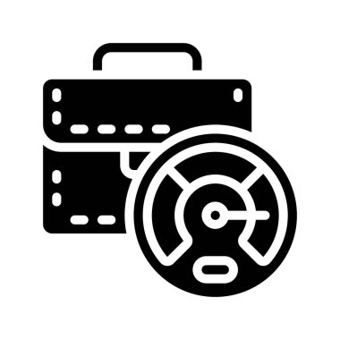 İş Performans Web simgesi vektör illüstrasyonu