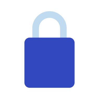 kilit web simge vektör çizim