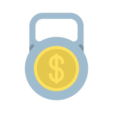 Borç web simgesi vektör illüstrasyonu