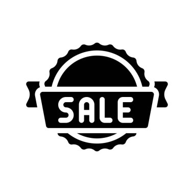 Satış rozet etiket vektör çizim     