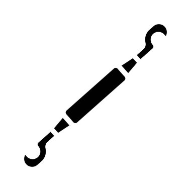 Arkeolog web simgesi vektör illüstrasyonu