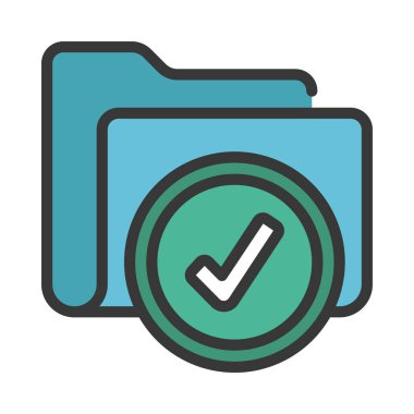 Dizin simgesi, vektör illüstrasyonunu tamamla 