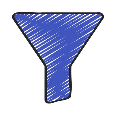 filtre düz simge, vektör illüstrasyonu 