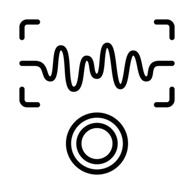 Not Uygulama Web simgesi vektör illüstrasyonu