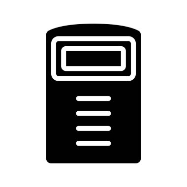 Kalkan basit kutsal kişilerin resmi, vektör çizim