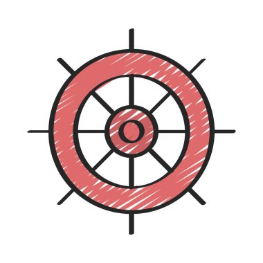 Düz simge, vektör illüstrasyonunu geliştir 