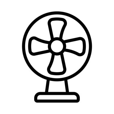 fan simgesi, vektör illüstrasyonu