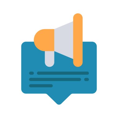 İleti Ekleri web simgesi vektör illüstrasyonu