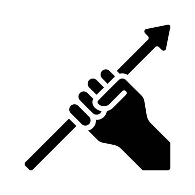 Büyüme Hacking web simgesi vektör çizimi