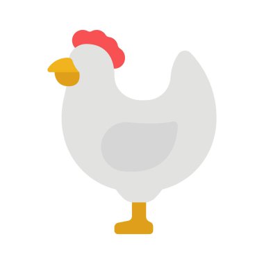 tavuk web simge vektör çizim