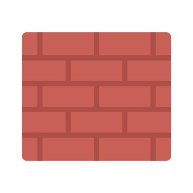  Güvenlik Duvarı ikon vektör illüstrasyonu