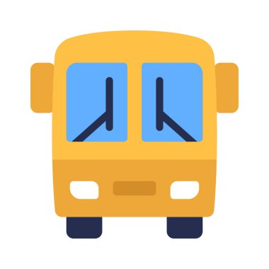 Havaalanı Servis Servis simgesi. düz vektör illüstrasyonu