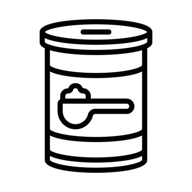  Kabartma Soda web simgesi vektör illüstrasyonu