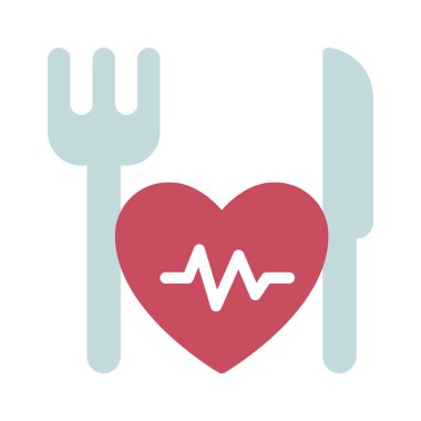 Sağlıklı Diyet Ağı vektör çizimi