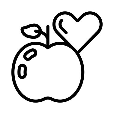 Sağlıklı Canlı Ağ ikonu vektör çizimi