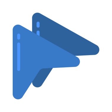 Oklar web simgesi vektör illüstrasyonu