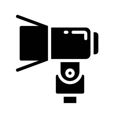 Işıklar web simgesi vektör illüstrasyonu