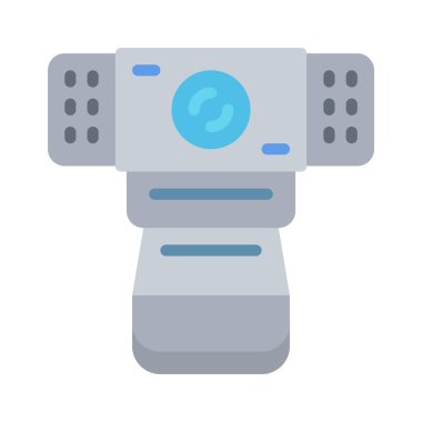 kamera simgesi, vektör illüstrasyonu basit tasarım