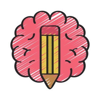  Zekice Yazma Web simgesi vektör çizimi