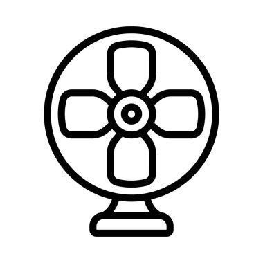 fan simgesi, vektör illüstrasyonu