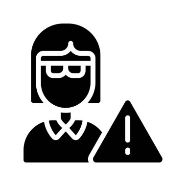 Hacker güvenlik sembolü ikon vektörü. Hacker veri işareti. izole edilmiş çizgi simgesi siyah illüstrasyon