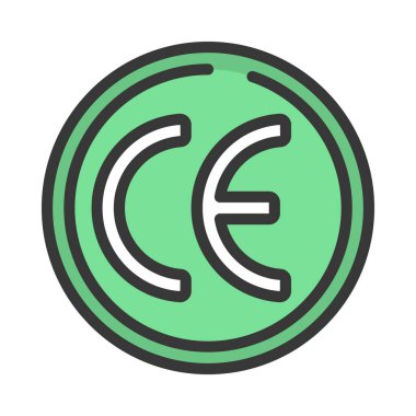 c harfinin vektör illüstrasyonu