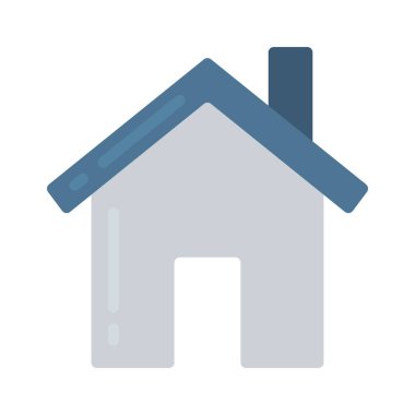 Ev simgesi, vektör illüstrasyonu   