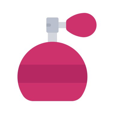 Çizgi film parfüm ikonunun vektör çizimi      