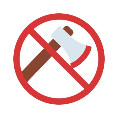 Eksen ağ ikonu vektör illüstrasyonu yok