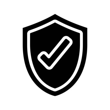 İyi Güvenlik Web simgesi vektör çizimi