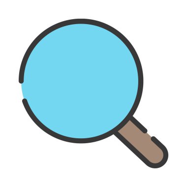 Arama simgesi, vektör illüstrasyonu  