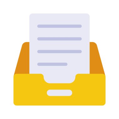 Gelen web simgesi vektör illüstrasyonu