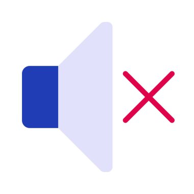 Ses simgesi vektör illüstrasyon tasarımı