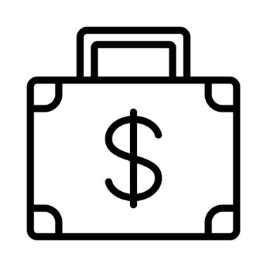 Yatırım Portföy ikonu vektör illüstrasyonu