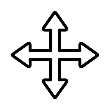 Ok Web simgesi vektör illüstrasyonunu taşı