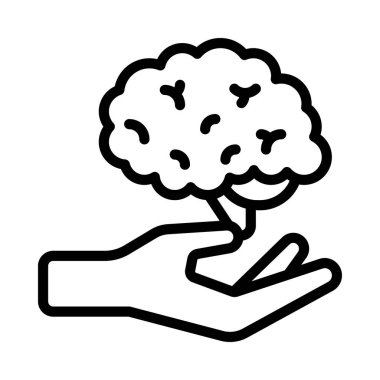 Beyin Ağı Simgesi Çizimi Veriliyor