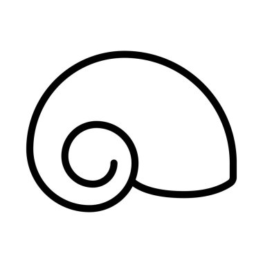 Salyangoz Web simgesi basit tasarım